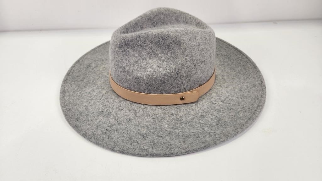 New Grey Wool Hat