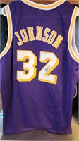 Signed Magic Johnson Jersey XL