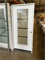 36" LH FG Full View Door W/ Privacy Glass