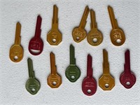Collection of (12) Assorted Keys