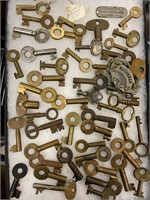 Railroad Key and Badge Collection