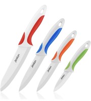 New Jeslon Chef Knives Set, 4 Piece Multi Color