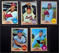 (9) 1961 Topps BB Cards w/ #87 Dick Williams