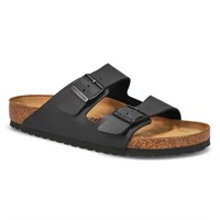 Birkenstock Men's 11 Arizona BS Sandal, Black and