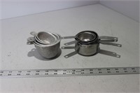 Lot of Metal Measuring Cups