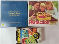 3 Games; Trivial Pursuit, Perfection & Bingo