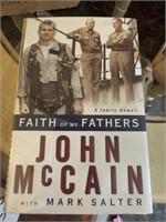 FAITH OF OUR FATHERS JOHN MCCAIN BOOK SIGNED