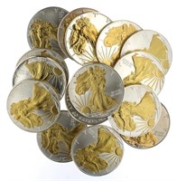 American Eagle Gold Guilde Silver Dollar