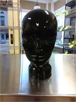 GLASS MANEQUIN HEAD