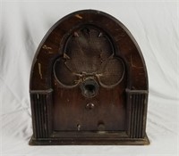 Philco Model 21 Antique Cathedral Tabletop Radio