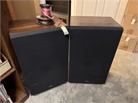 2 Vintage Fisher Speakers & Wires