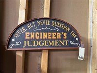 Wooden Sign