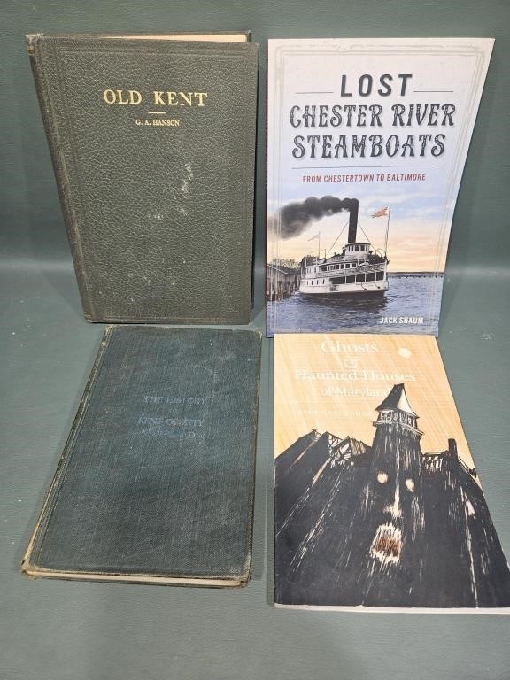 COLLECTION OF KENT COUNTY, MD RELATED BOOKS