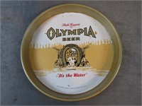 Olympia Beer Tin Serving Tray