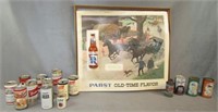 Vintage Beer Cans and PABST Picture