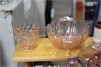 PINK DEPRESSION GLASS