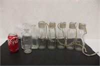 5 Hanging Plant Propagation Glass Jars & Bottles