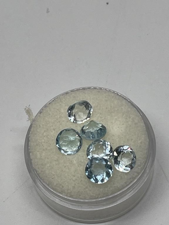 5.9 CTS Loose Topaz Gemstones