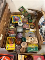 Box of Colletible Yo-yo's
