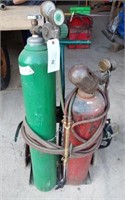 TORCHES- CART- TANKS- HOSES- HEAD AND MORE