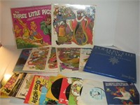 Children's LP's and 45's