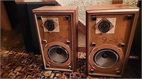 Vintage Wood Advent Loudspeaker Pair