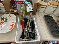 lot of serving utensils, some new