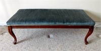 Victorian Upholstered Hall Bench