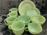 9 Piece Fire King Jadeite Misc. Dishes