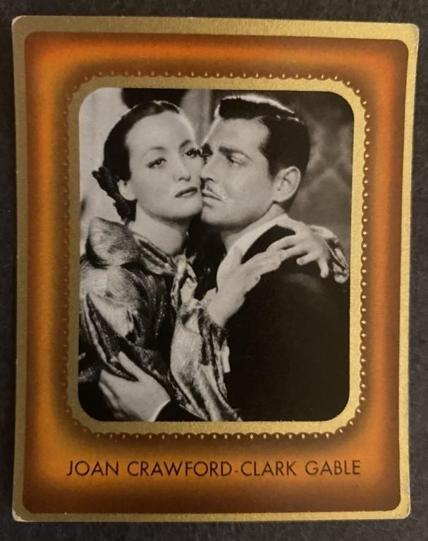 JOAN CRAWFORD: Antique Tobacco Card (1936)