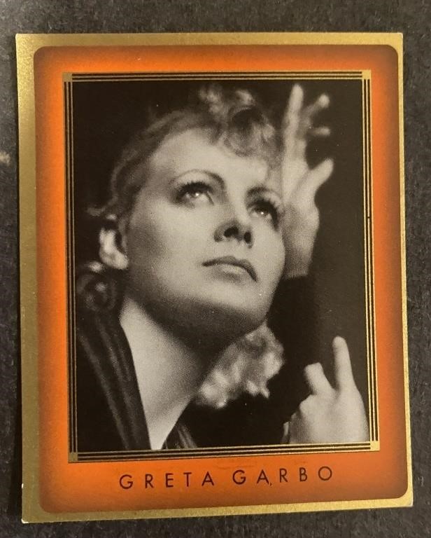 GRETA GARBO: Antique Tobacco Card (1936)