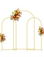 $110 Putros Metal Arch Backdrop Stand Gold