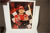 Dale Jr Print By Robert Tanenbaum 16X20  Numbered