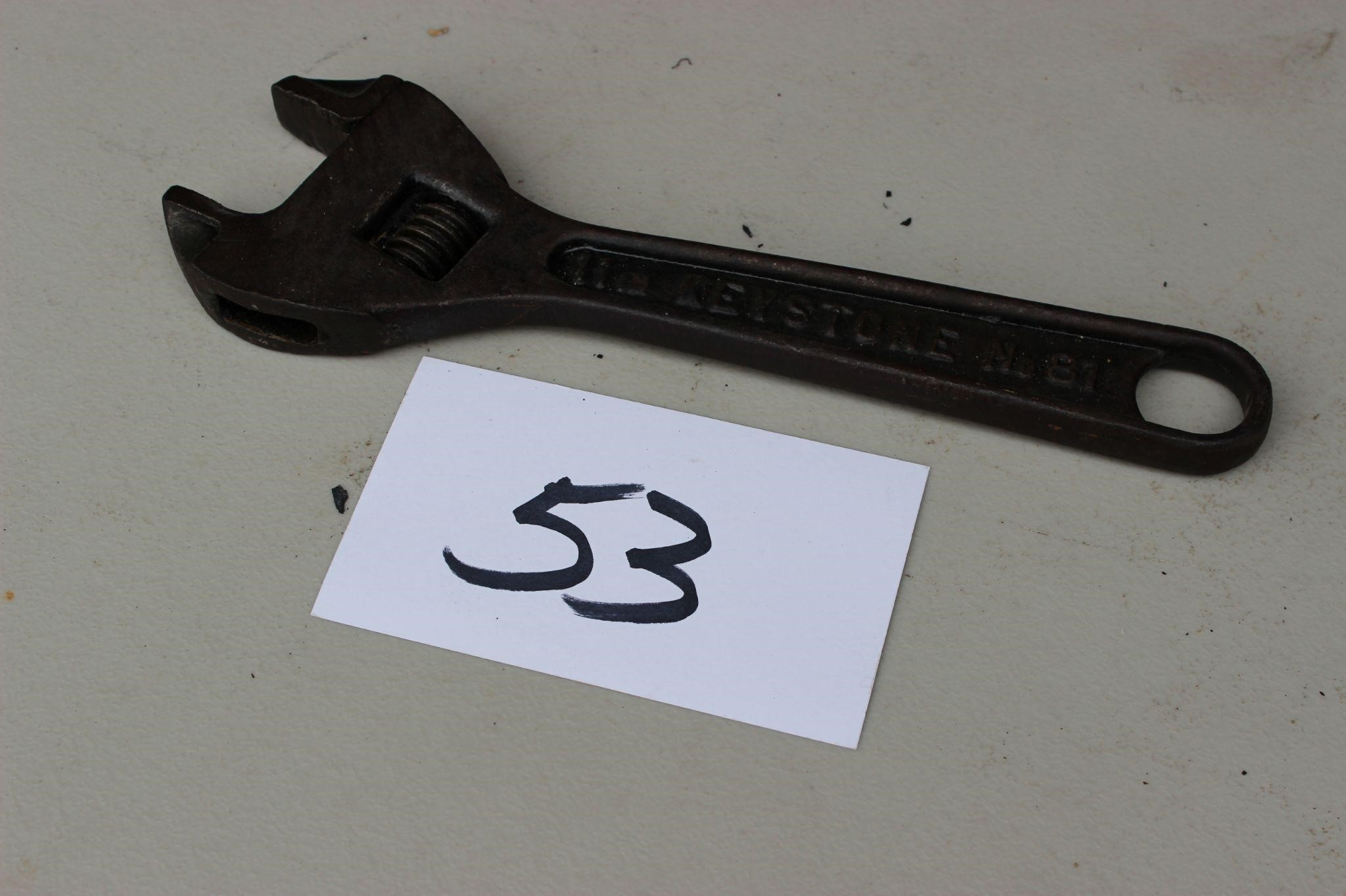Keystone crescent wrench