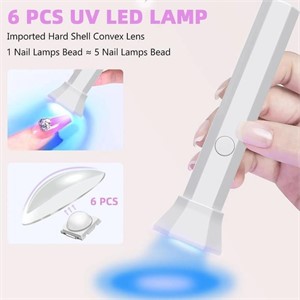 Portable Nail Dryer Lamp UV LED Nail Light