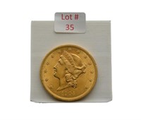 1904 U.S. $20 Gold Coin