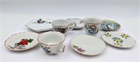 Collection of Miniature Cups & Saucers