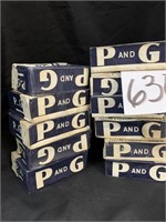 11 VINTAGE P & G SOAP BARS IN ORIGINAL PKGS