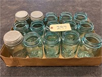 15 Pint Green Ball Jars