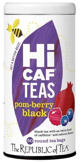 Republic of Tea HiCAF Pom-berry Black 50 Tea Bags