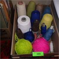 ASST. YARN CONES & YARN