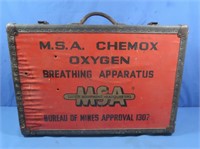 Vintage Box for MSA Oxygen Mask