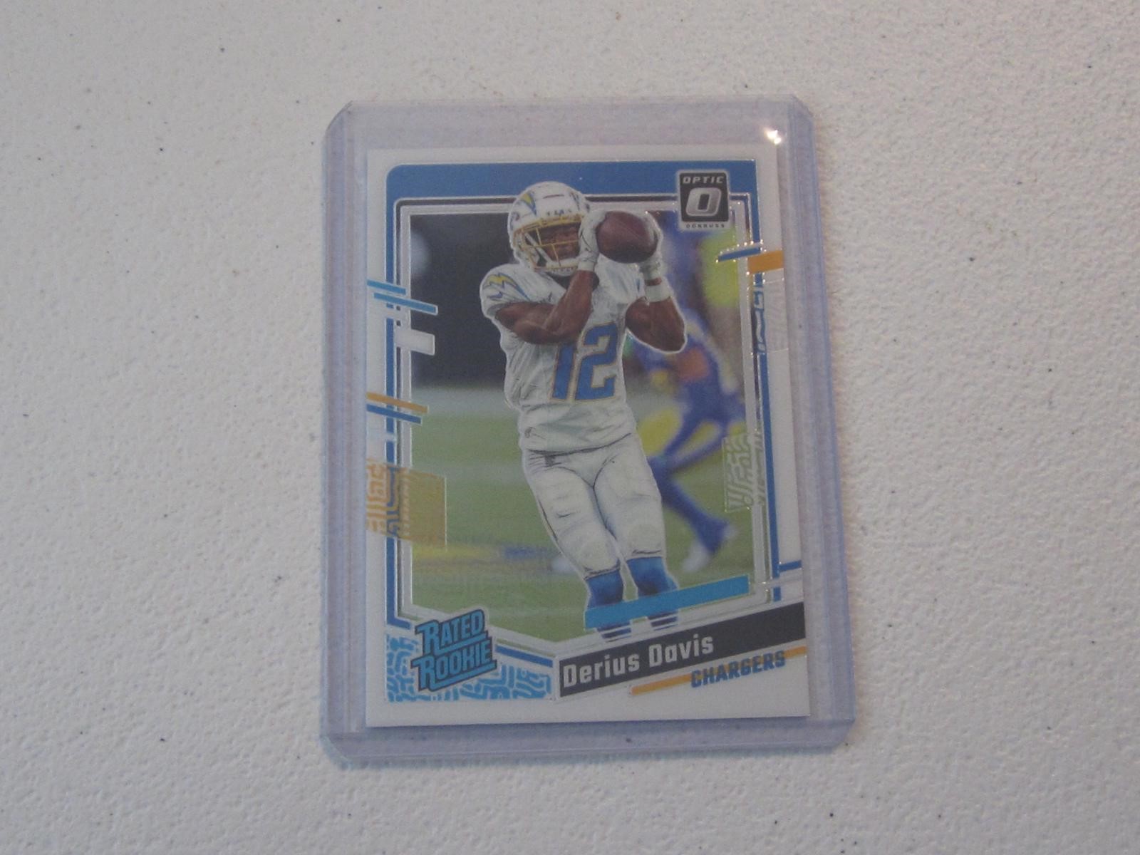 2023 DONRUSS OPTIC DERIUS DAVIS RC CHARGERS