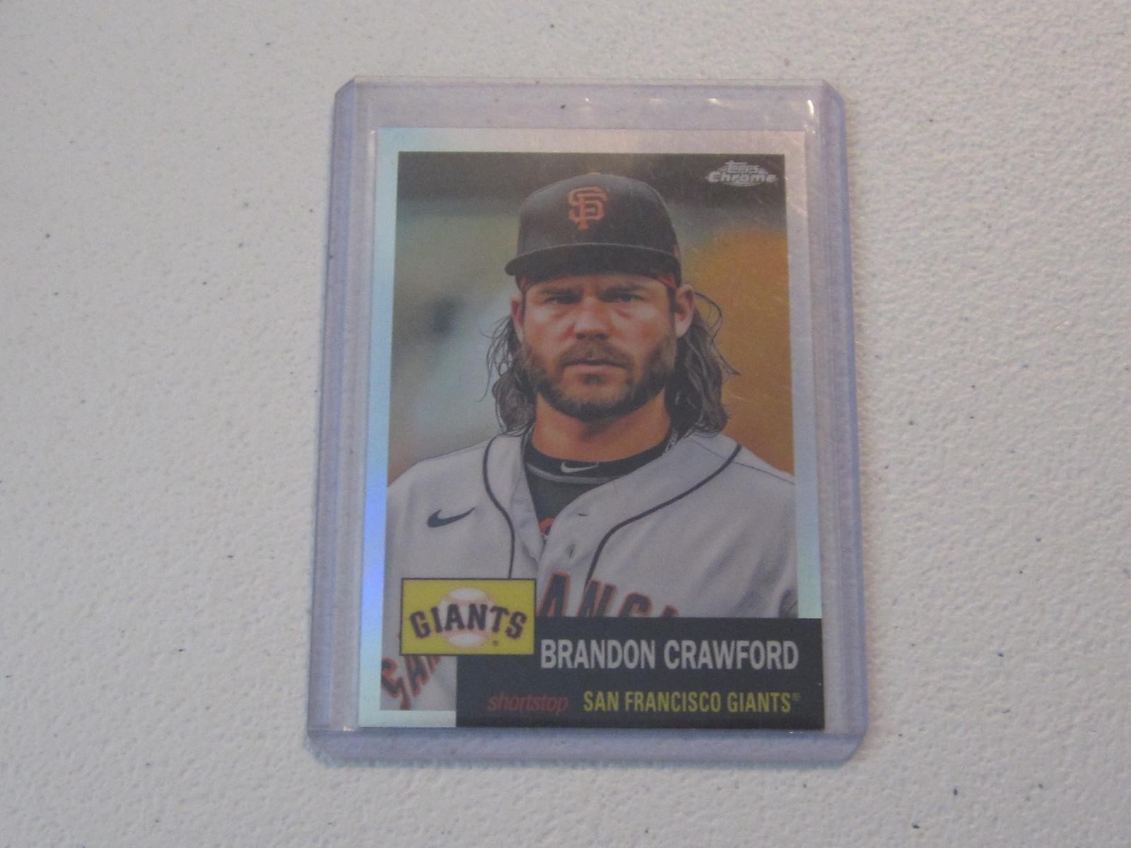 2022 TOPPS PLATINUM BRANDON CRAWFORD