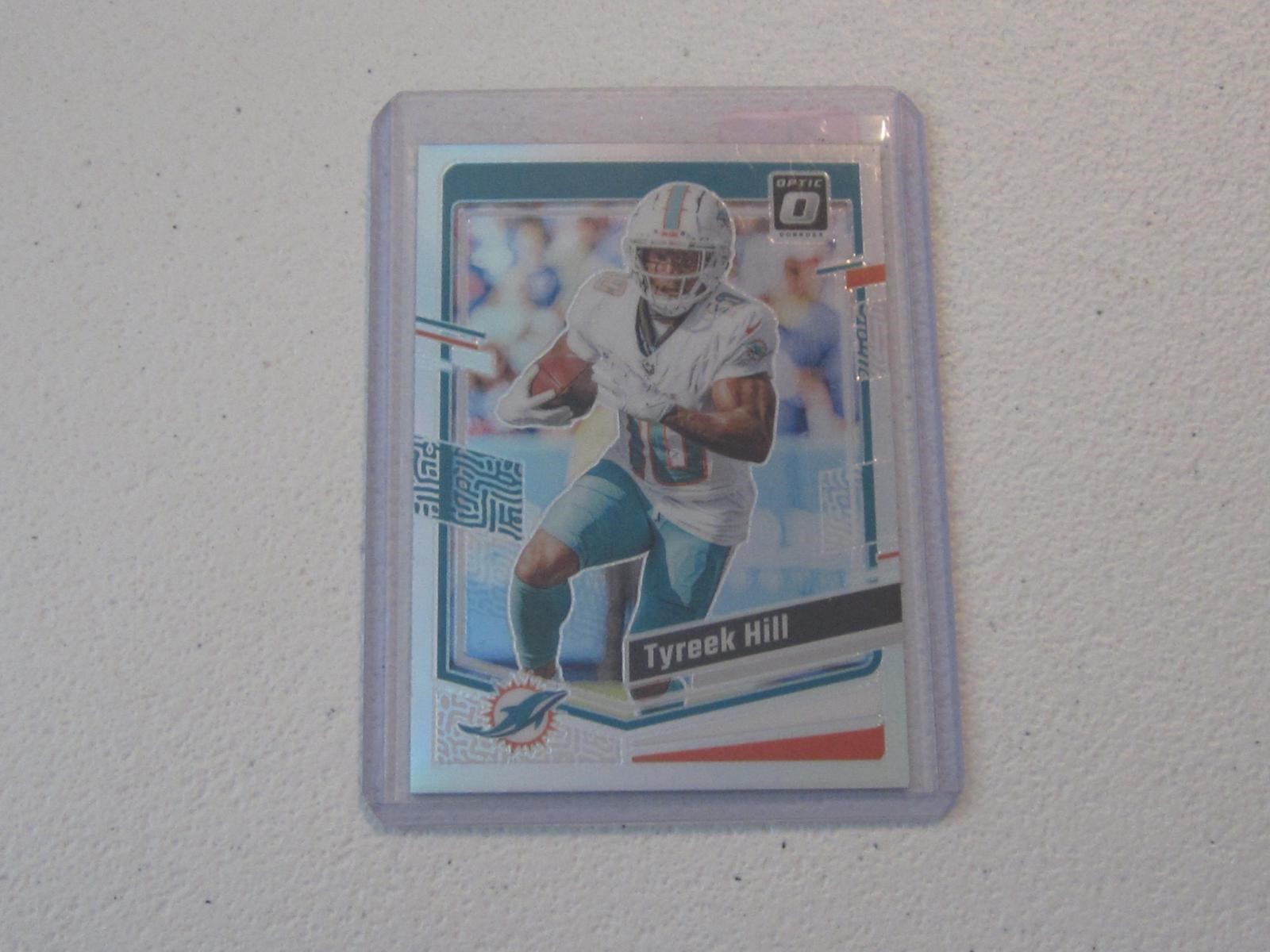 2023 DONRUSS OPTIC TYREEK HILL SILVER PRIZM