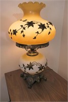 Vintage 70s Hurricane Lamp