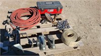 Toolbox,Trailer Jack,Couplers,Hose,Wrenches