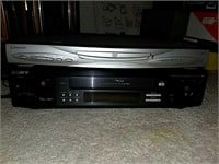DVD player and VHS player