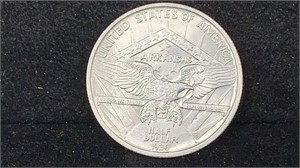 1936-D Arkansas Centennial Silver Half Dollar