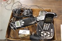 Tray Lot- Telephone Items